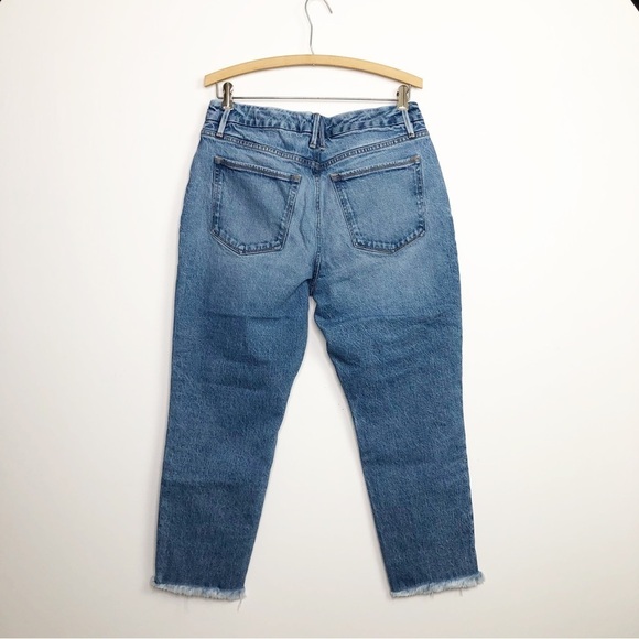 Good American high rise raw hem jeans - Picture 2 of 11